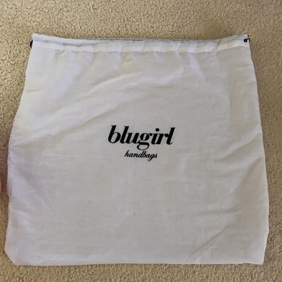 NEW !!BLUGIRL Peach &  Gold Purse - Picture 5 of 6